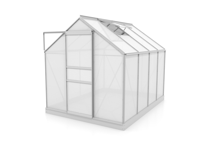 Växthus Venus 5000 Alu Poly Sockel 5 m² Vitavia